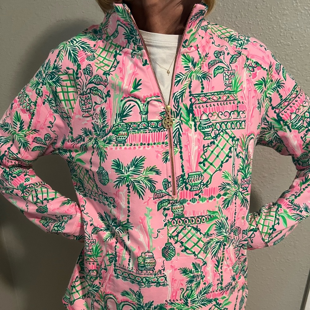 Lilly Pulitzer Jacket Pullover UPF 50+ Skipper